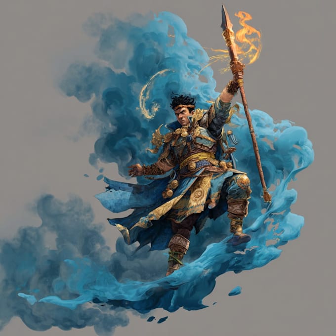 illustrate dnd character illustration