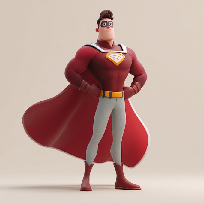 superhero character for comics
