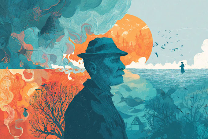 do a professional illustration