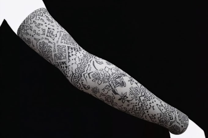 create a geometric tattoo design for you
