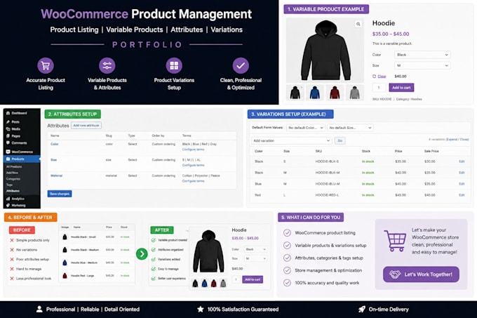 upload variable prodcuts with variations in woocommerce