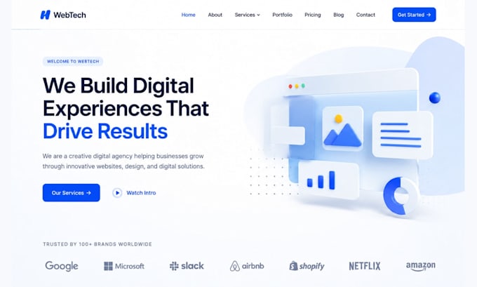 build responsive secure and fast loading web applications