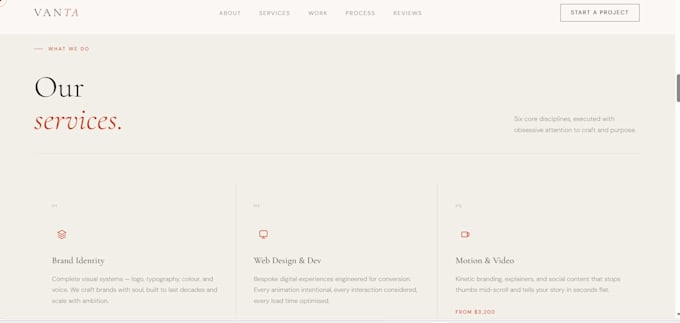 design a stunning professional website in HTML