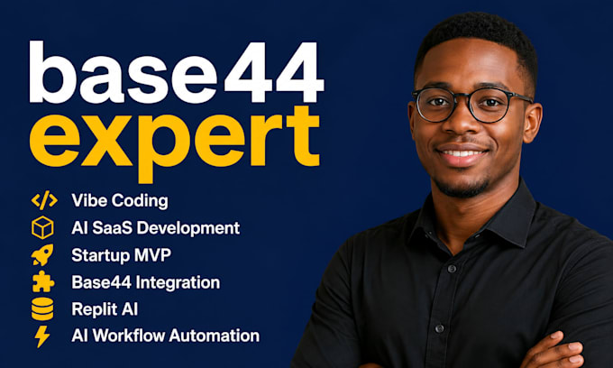 base44 expert, base44 integration, ai saas app vibe coding and replit ai base 44