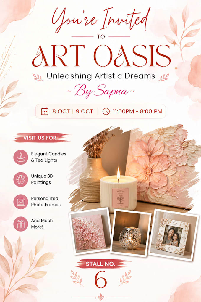 design flyer, greeting card or product flyer in 12 hours