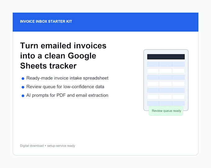 turn gmail emails into a clean google sheet intake tracker