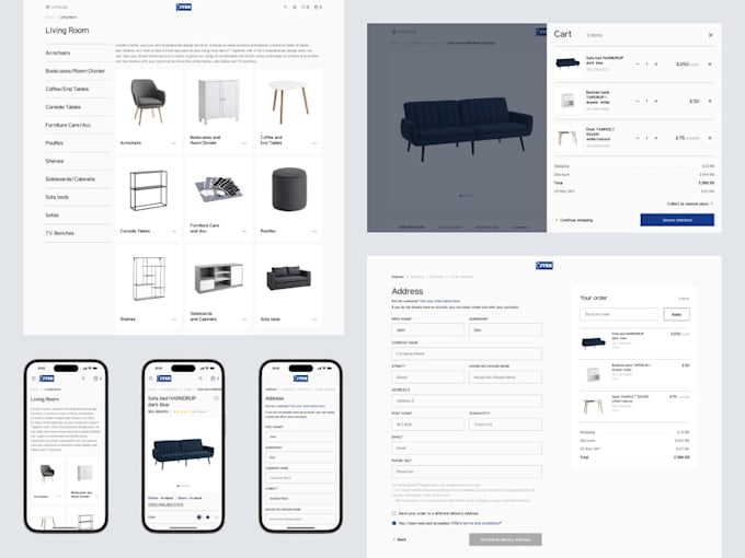 do high fidelity wireframes for UI design for your website