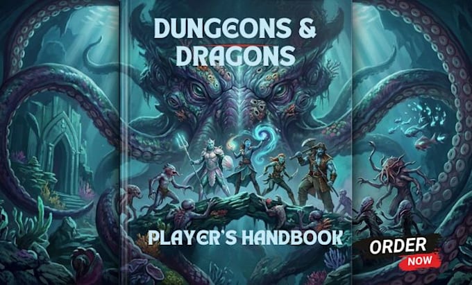 design dnd character concept art and illustration