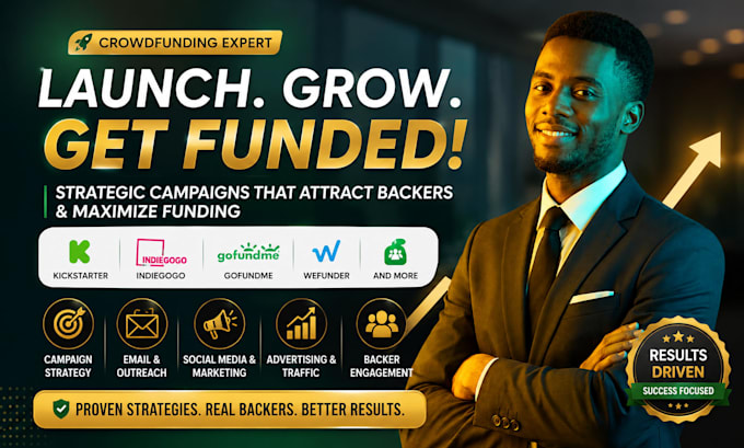create and promote a high converting crowdfunding campaign