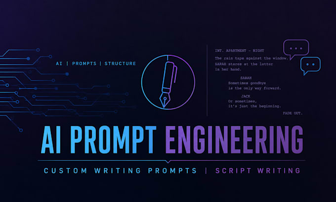 create custom ai script writing, proven startup growth prompt engineering