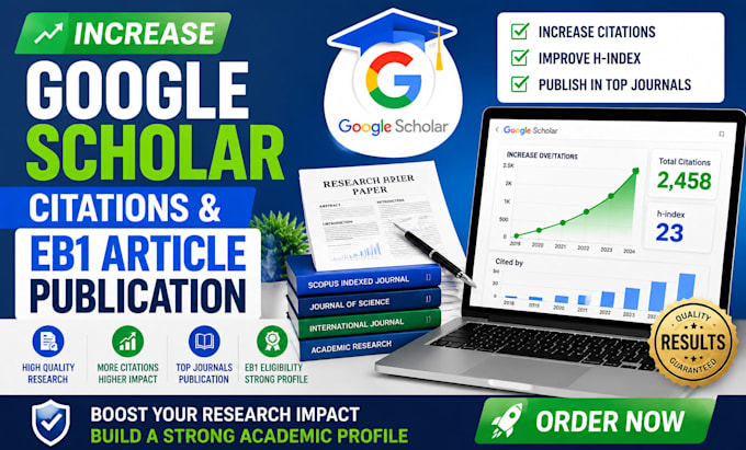 increase google scholar, scopus citation, backdated citation, eb1 article