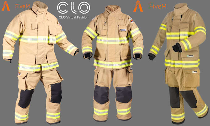 make custom fivem clothing, marvelous designer outfits clo3d wears and car warps