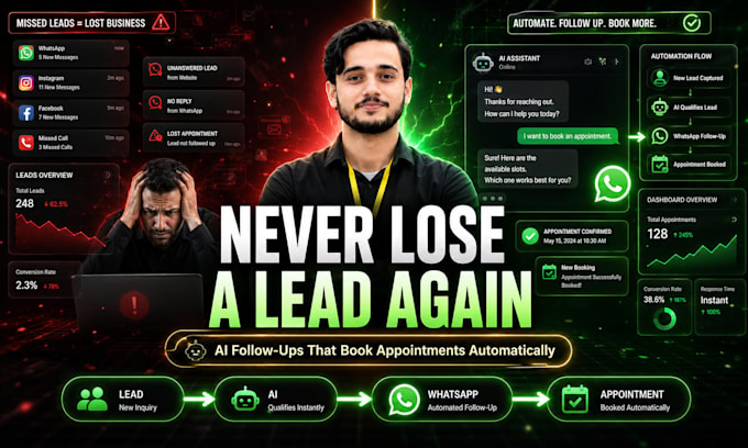 create ai lead funnels with whatsapp and appointment automation
