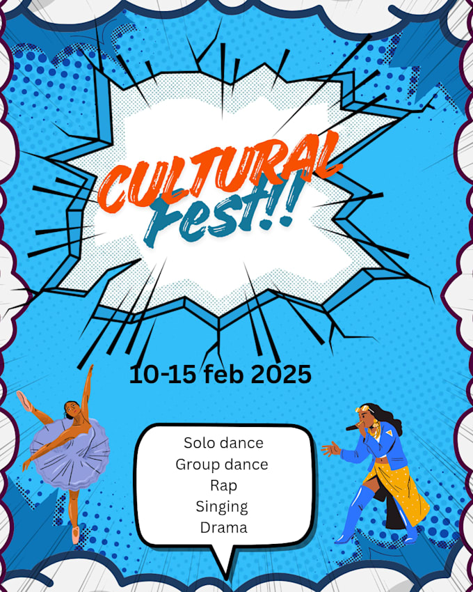 design asthetic posters for events,socialmedia and thumbnail