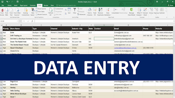 do data entry, web research, excel data entry and copy paste