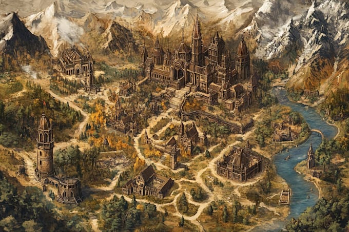 do high quality fantasy maps