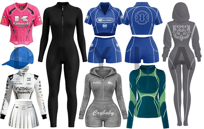 create activewear tech pack gym wear tech pack sportswear clothing tech pack