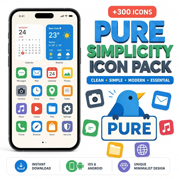 create premium 3d iphone app icons custom ios icon pack