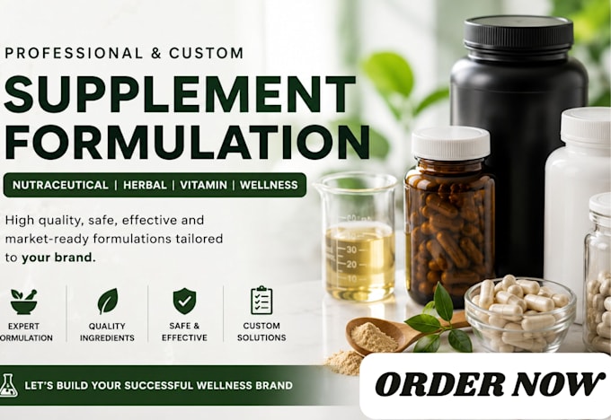 supplement nutraceutical and herbal product formulation