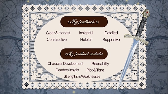 beta read your fantasy and romance books