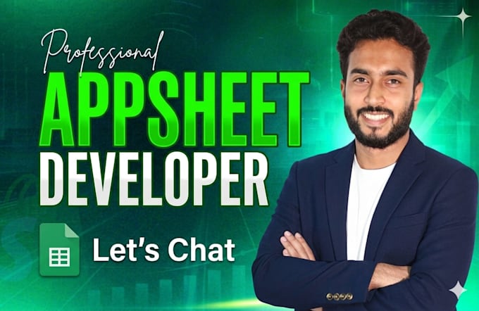 build or fix custom appsheet apps from excel or google sheets