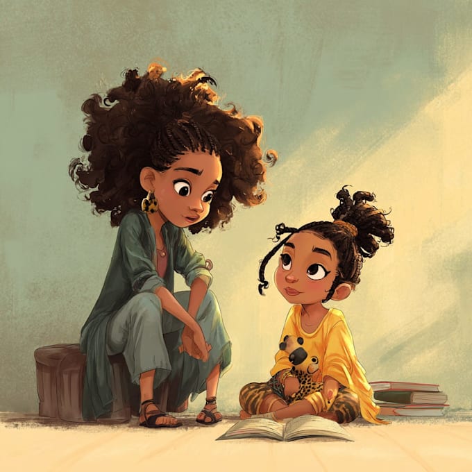 draw children book illustration and kids book illustrator
