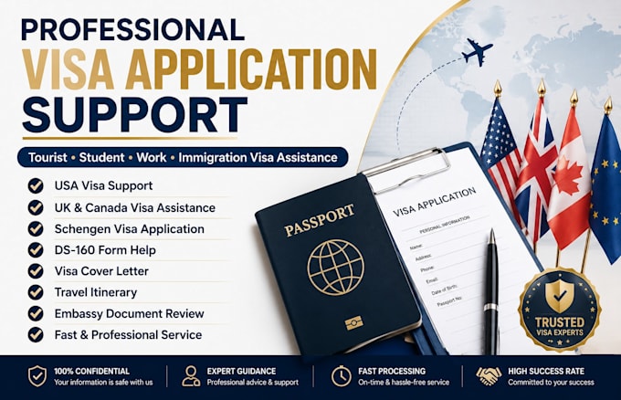 provide professional visa application and immigration support services