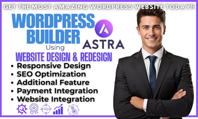 build design redesign your wordpress website with astra pro elementor avada seo