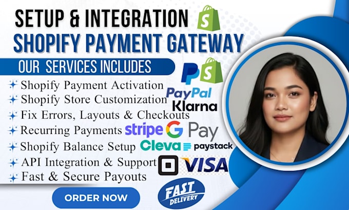 setup and fix shopify payment gateway stripe paypal integration