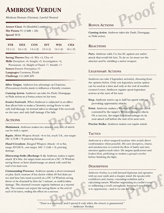 create custom immersive ttrpg content for your roleplaying games