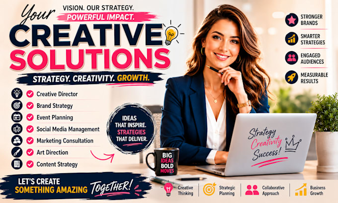 be your creative director visual strategy brand design content project manager
