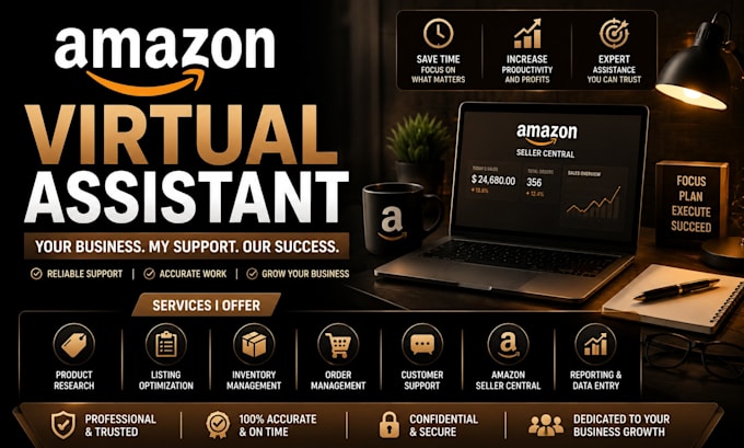 be your  expert amazon seller  central virtual assistant
