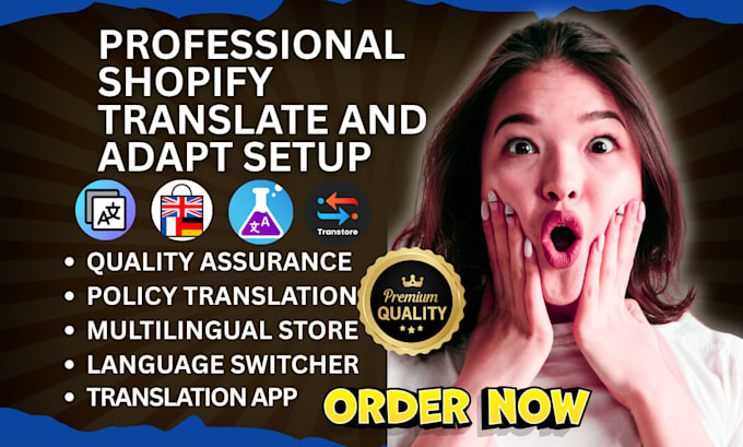 setup shopify translate and adapt tlab transify transcy hextom transtore locales