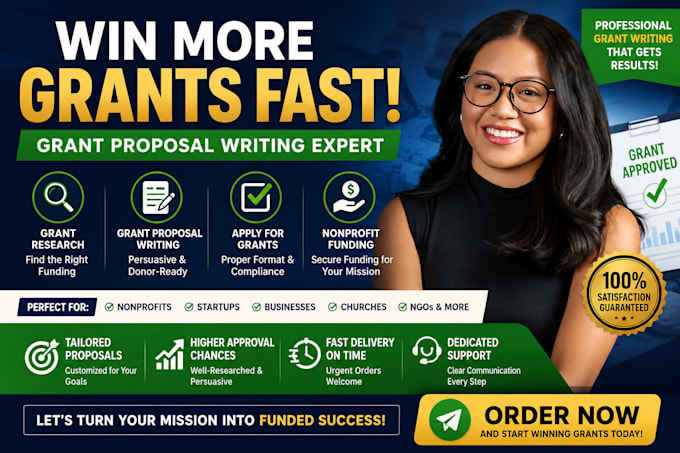 write grant proposal apply for grants nonprofit funding