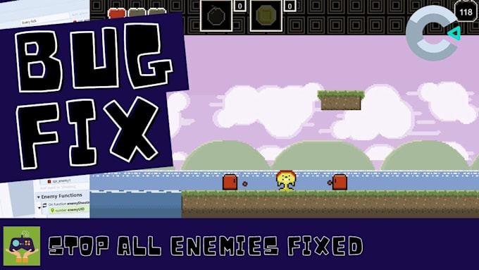 fix, optimize and reskin your 2d, 3d gdevelop, phaser, construct and HTML5 game
