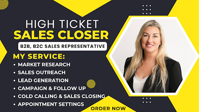 do b2b lead generation, email nurturing, high ticket cold calling, sales closer