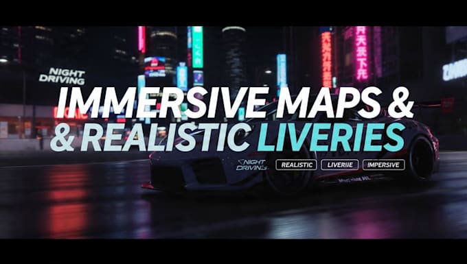 create immersive assetto corsa maps with realistic livery designs