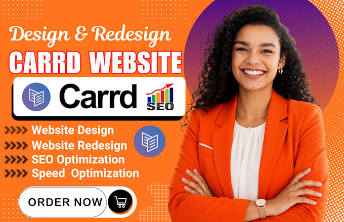 design carrd website carrd landing page redesign carrd website design carrd