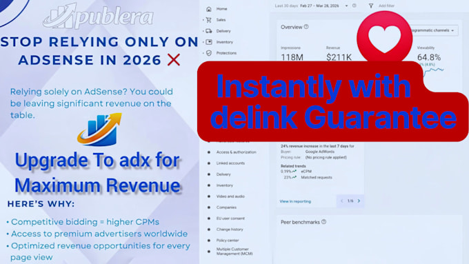provide google admanager adx ma approval via multiple gcpp companies