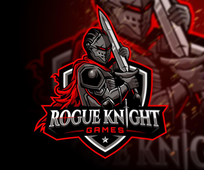 create esports mascot barbarian warrior logo