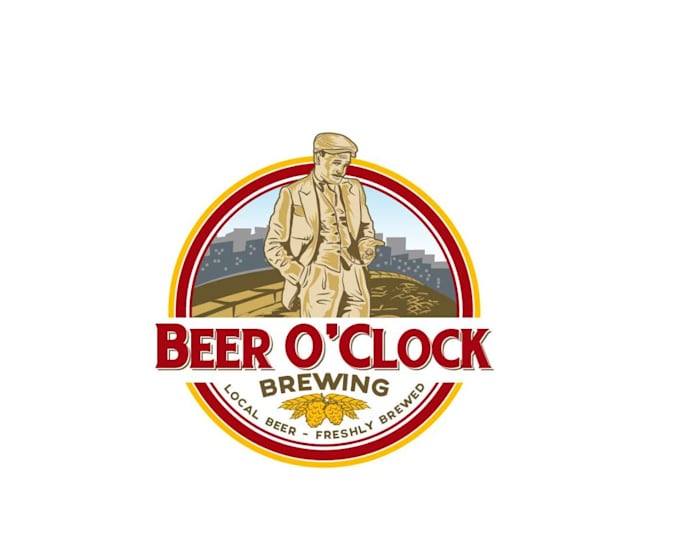 make vintage bull bear brewery logo
