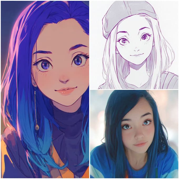 do anime character for you