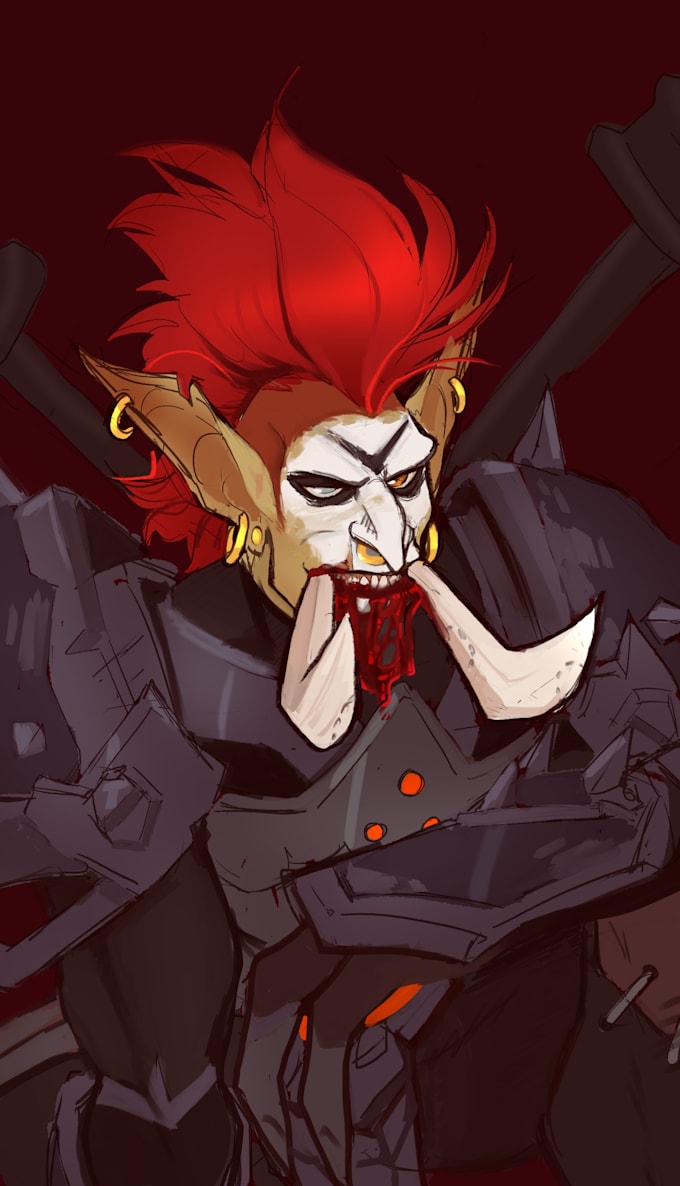 do quick world of warcraft character art