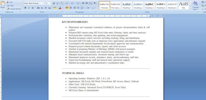 do excel data entry and mis reporting work