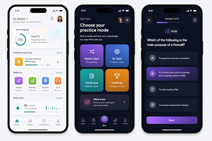 build ai powered kids elearning app stem quiz gamification multilingual app
