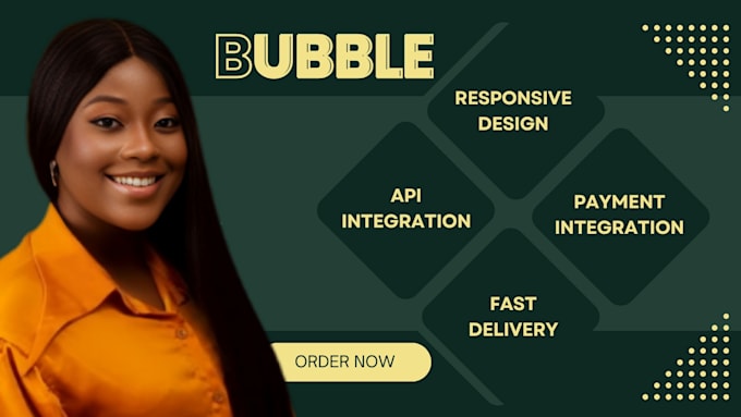 build bubble io website, bubble app, bubble mvp and bubble saas