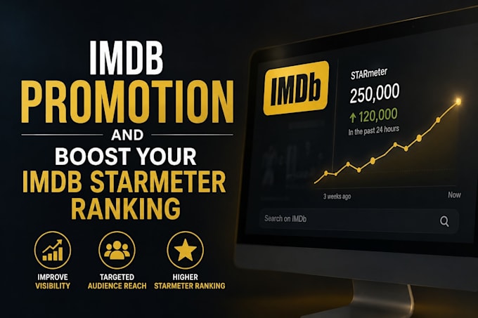 do imdb promotion and boost your imdb starmeter ranking