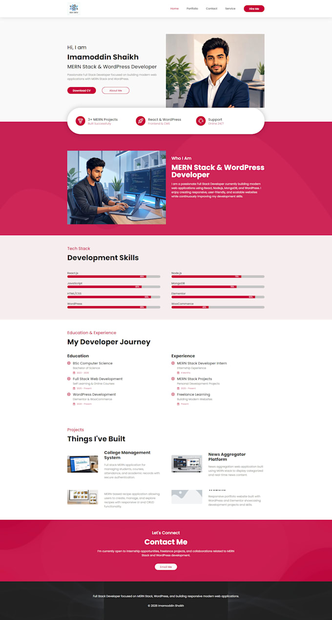 design or redesign wordpress website
