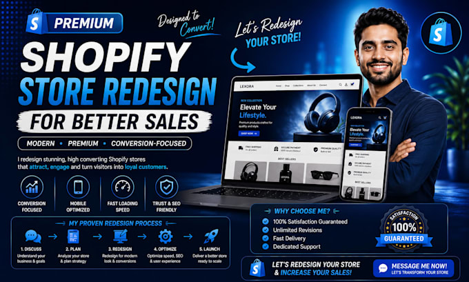 redesign your shopify store for better sales and branding