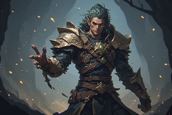 dnd, fantasy character and dnd character